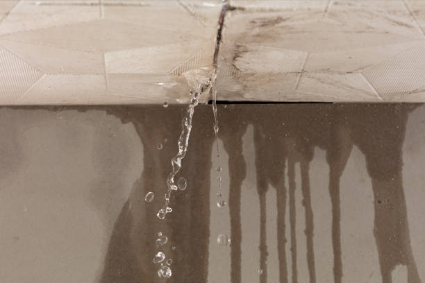 Professional Flood Damage Cleanup technician working in Amboy, WA